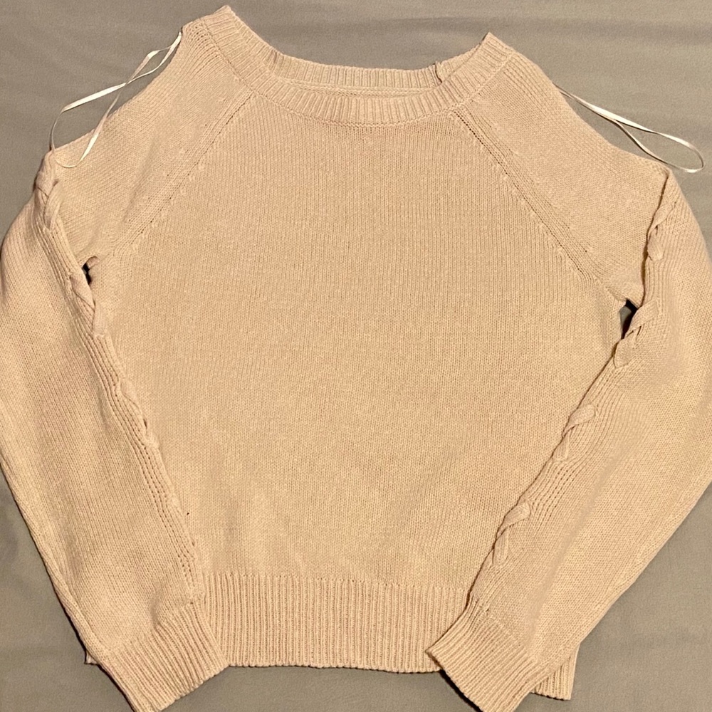 Aeropostale Cropped Knit Sweater